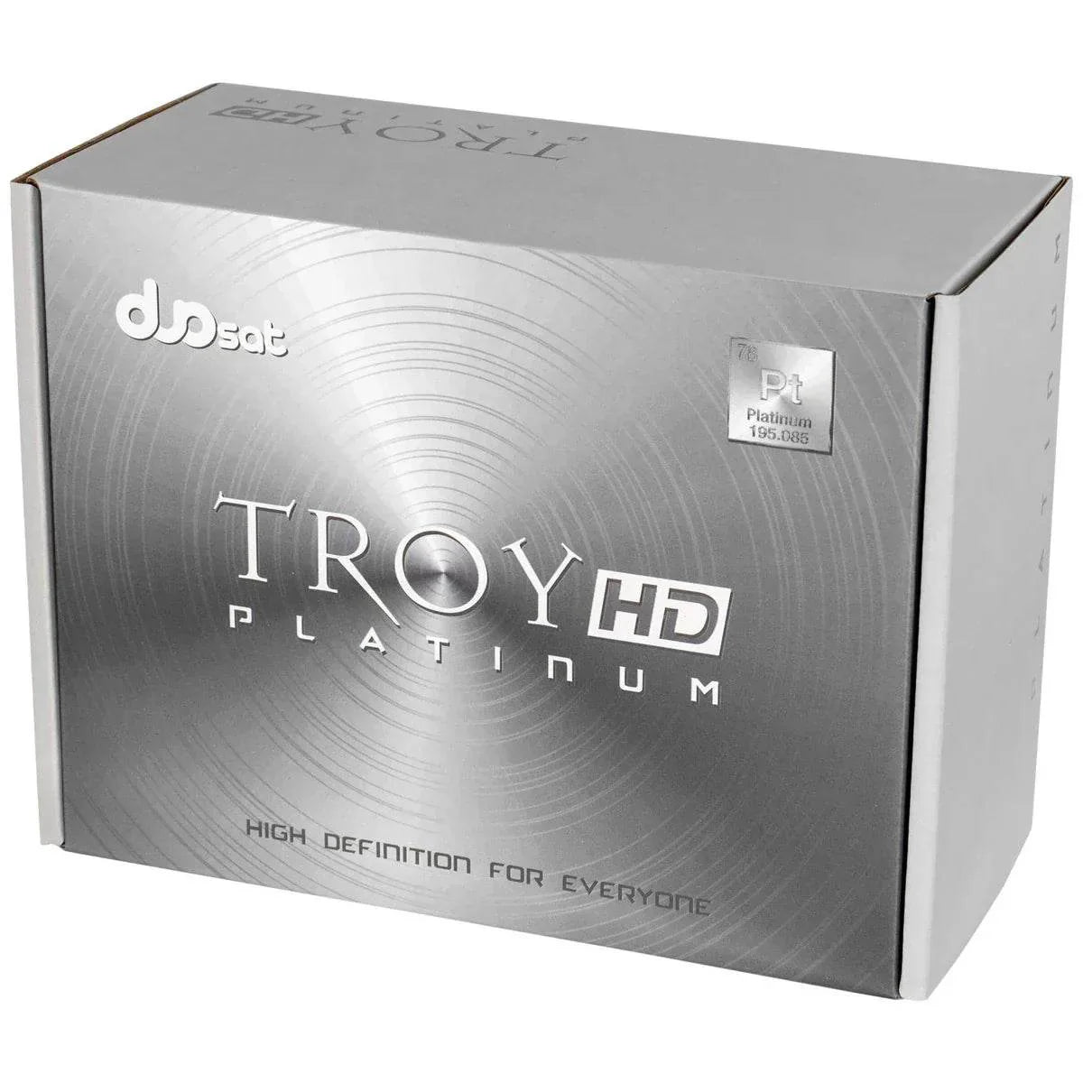 Receptor Duosat Troy HD Platinum Wi-Fi ACM - Vai Veloz Comércio