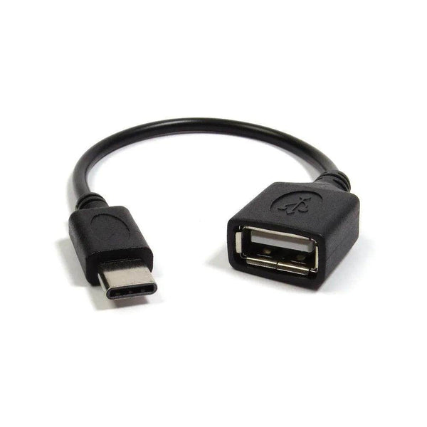 Cabo Adaptador Tipo-C para USB Fêmea OTG - Vai Veloz Comércio