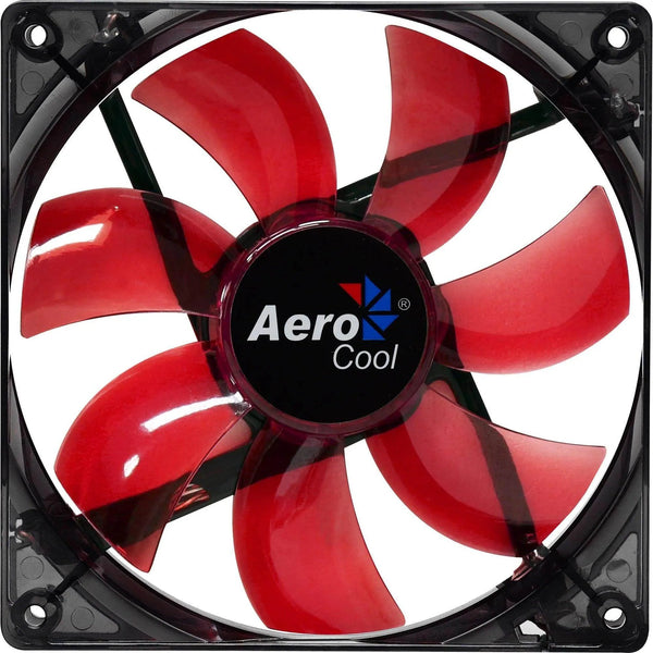 Coler Fan 12cm Red Led Vermelho - Vai Veloz Comércio
