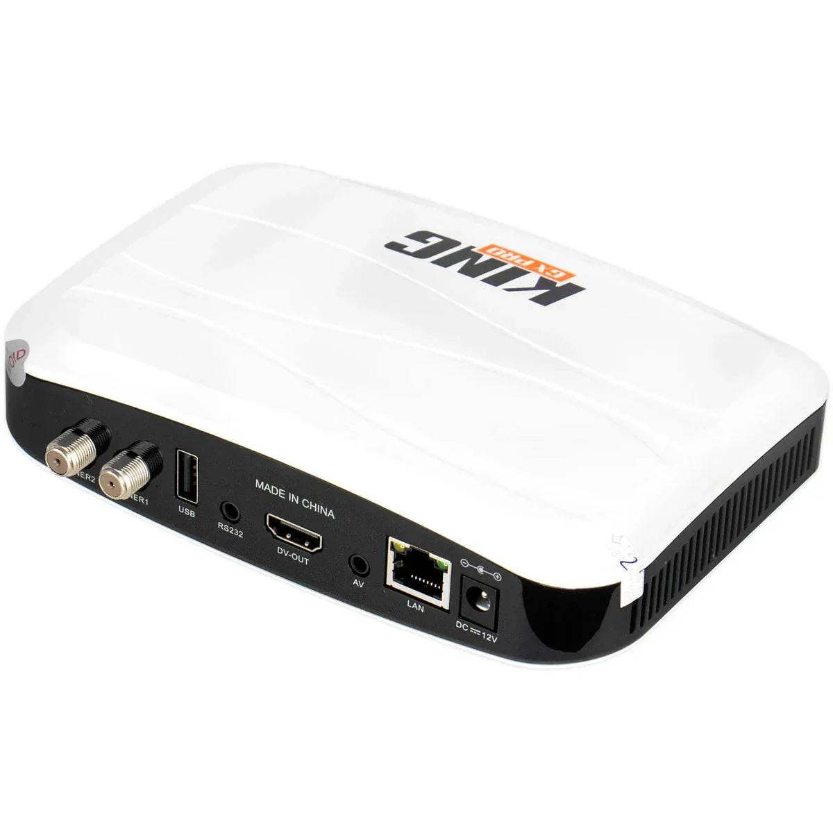 Receptor Azamerica King GX PRO 4K Ultra HD Wi-Fi ACM - Vai Veloz Comércio