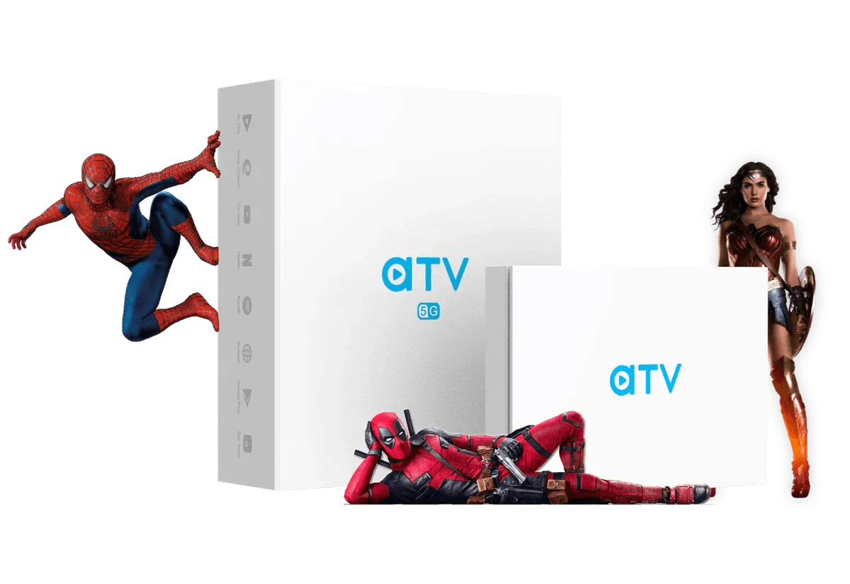 Receptor Atv A5 8K Ultra HD Wi-Fi - Vai Veloz Comércio