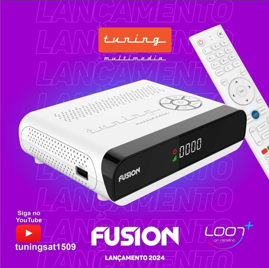 Receptor Tuning Fusion Full HD Wi-Fi ACM - Vai Veloz Comércio