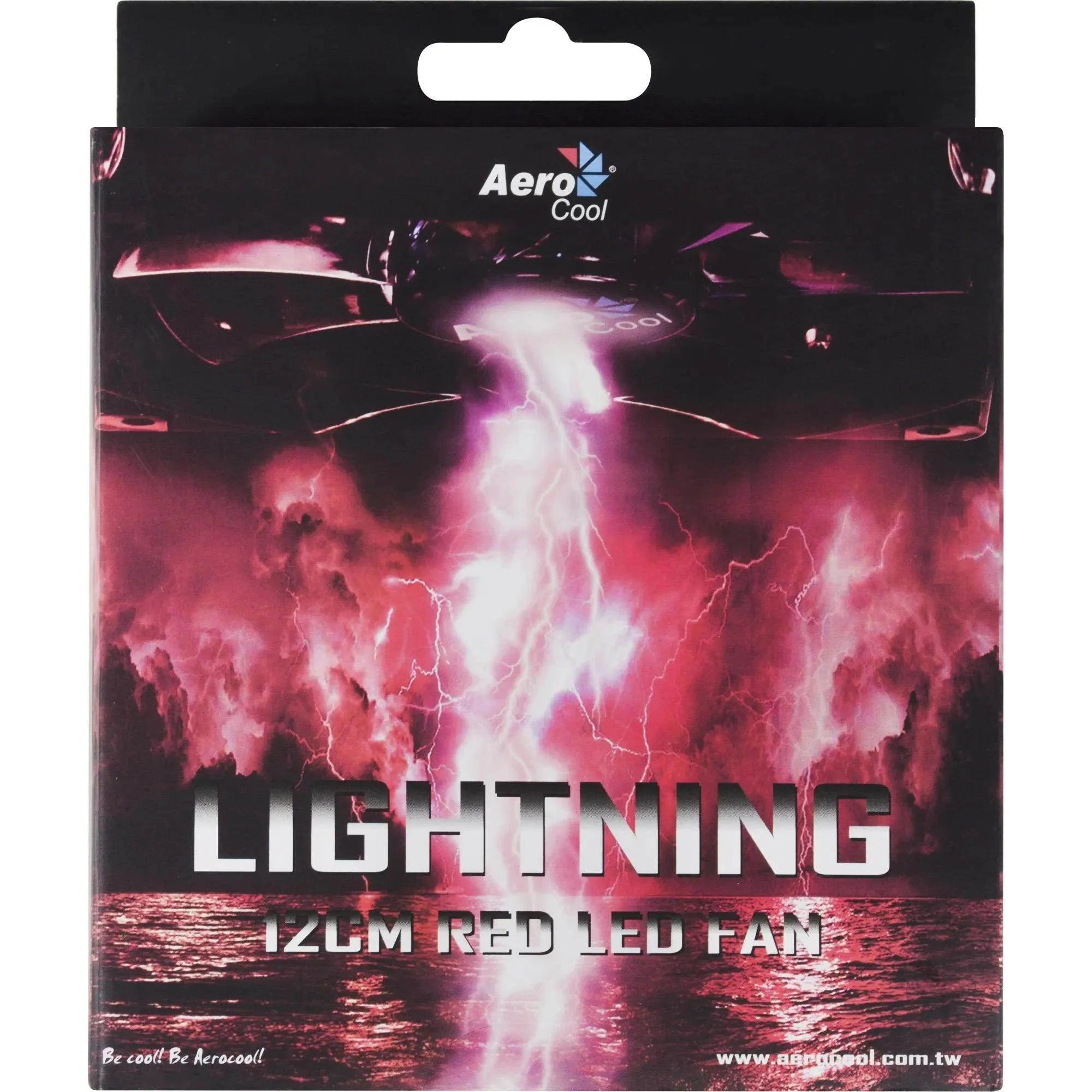 Coler Fan 12cm Red Led Vermelho - Vai Veloz Comércio