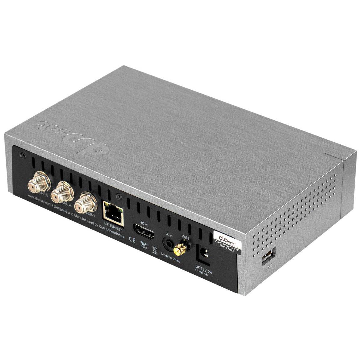 Receptor Duosat Prodigy S Full HD Wi-Fi ACM Hibrido - Vai Veloz Comércio