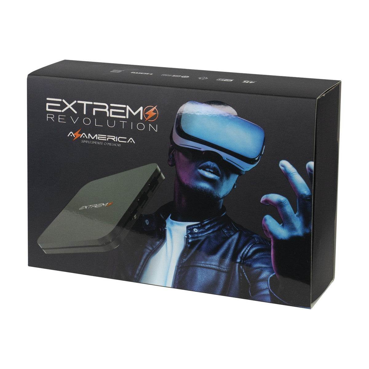 Receptor Azamerica Extremo Revolution - Vai Veloz Comércio