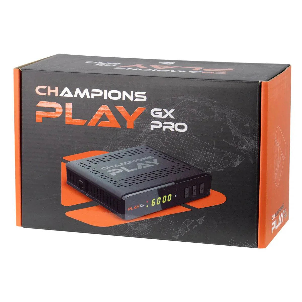 Receptor Champions Play GX PRO 4K Ultra HD Wi-Fi ACM - Vai Veloz Comércio