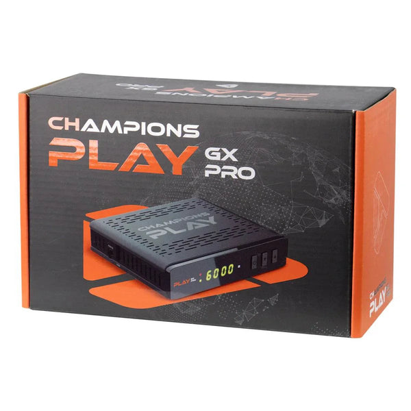 Receptor Champions Play GX PRO 4K Ultra HD Wi-Fi ACM - Vai Veloz Comércio