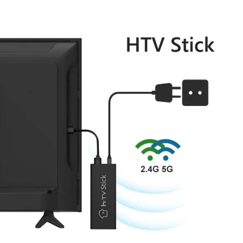 Receptor Htv Stick 4K Ultra HD - Vai Veloz Comércio