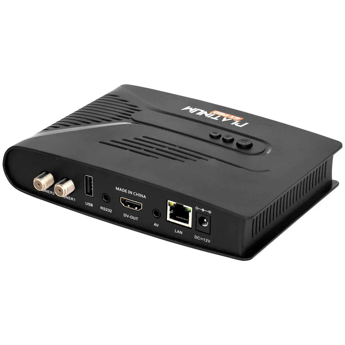 Receptor Azamerica Platinum GX PRO 4K Ultra HD Wi-Fi ACM - Vai Veloz Comércio