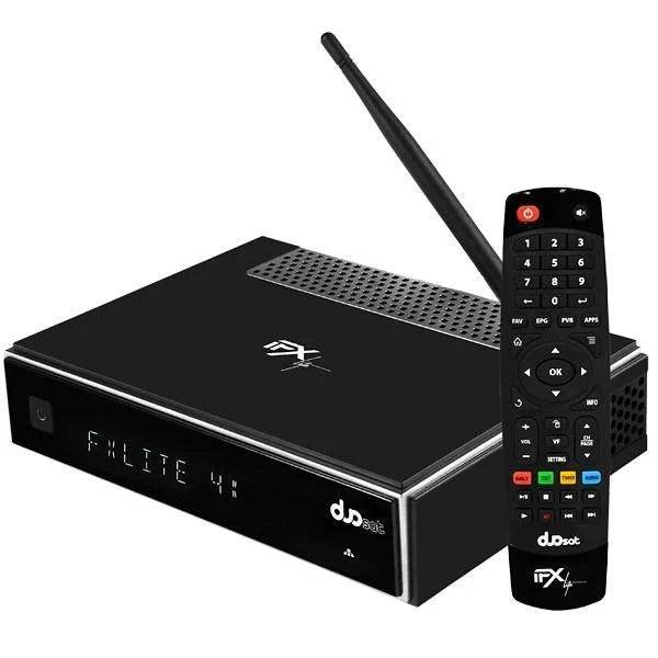 Receptor Duosat FX Lite 4K UHD Wi-Fi ACM - Vai Veloz Comércio