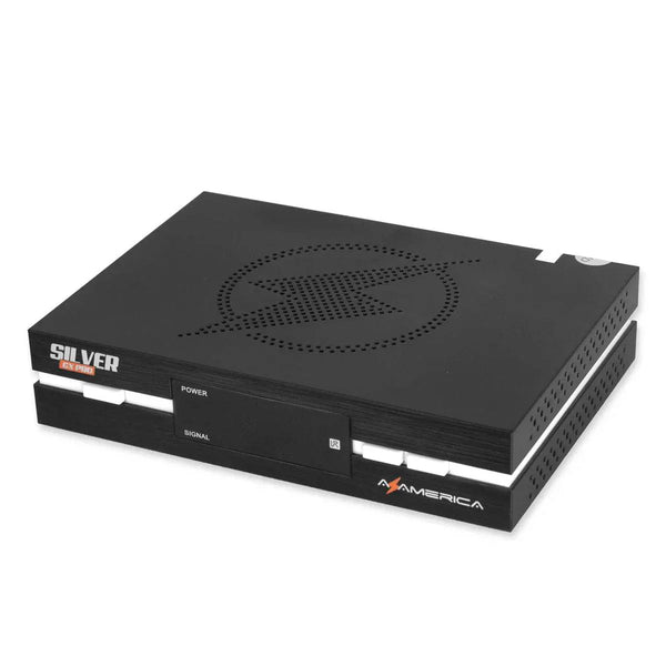 Receptor Azamerica Silver GX Pro 4K Ultra HD Wi-Fi ACM - Vai Veloz Comércio