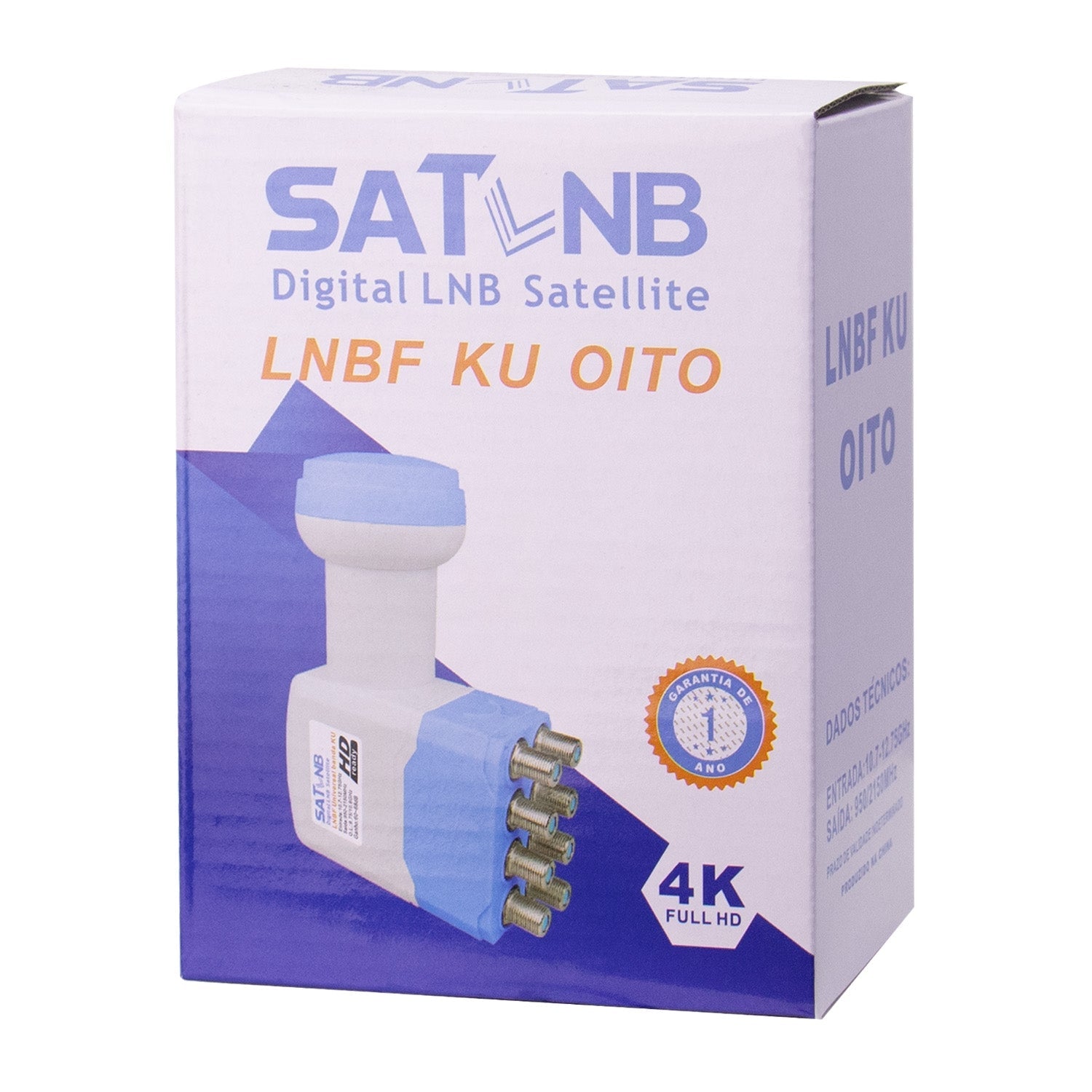 LNB Oito 8 Saídas Satellite Ku