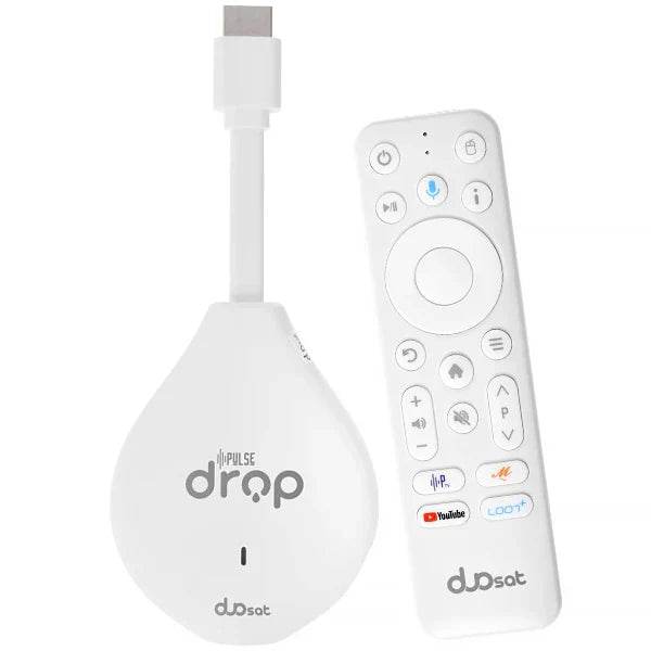 Receptor Duosat Pulse Drop 4K Ultra HD Wi-Fi - Vai Veloz Comércio
