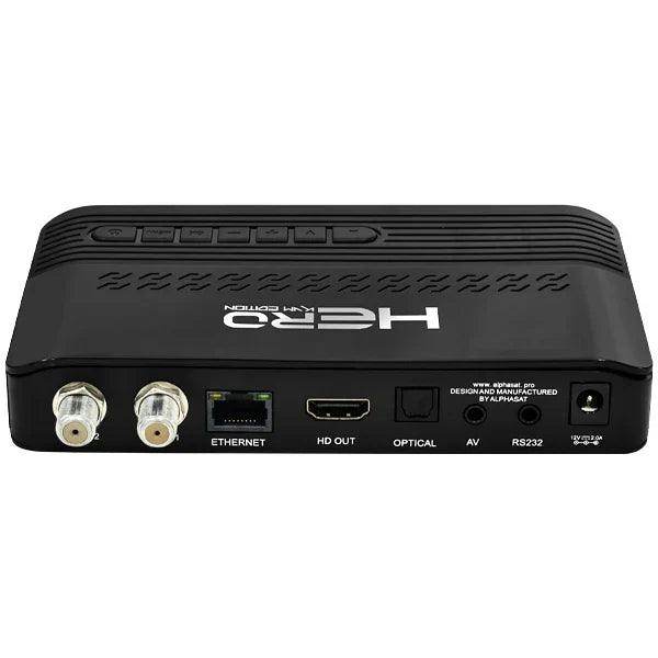Receptor Alphasat Hero KVM Edition Full HD Wi-Fi ACM - Vai Veloz Comércio