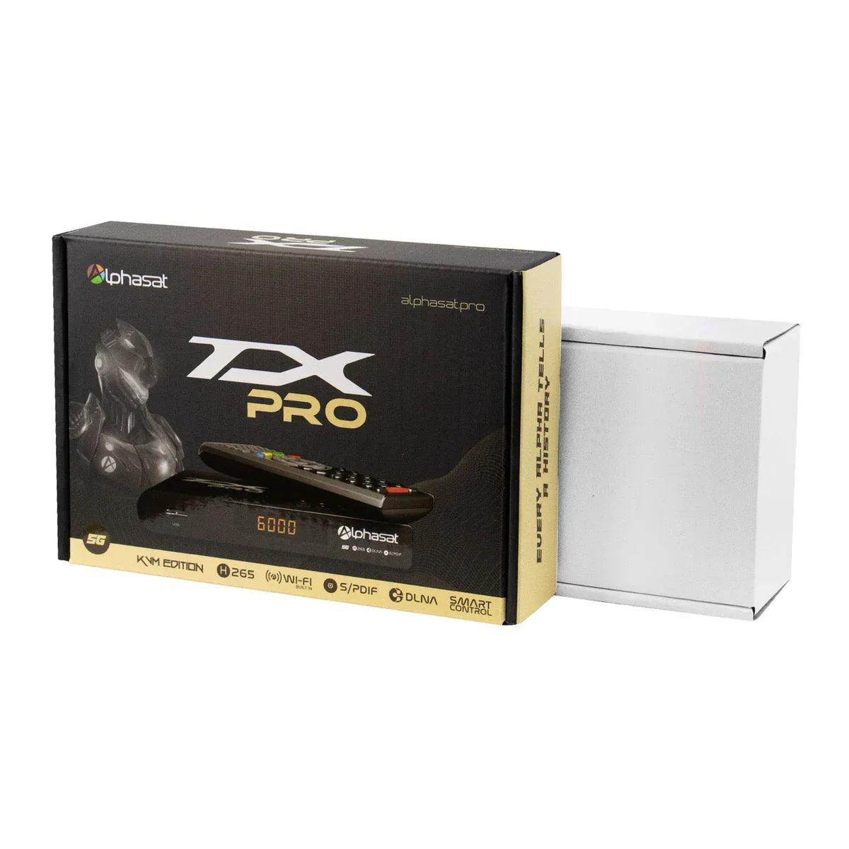 Receptor Alphasat TX Pro HD Wi-Fi ACM - Vai Veloz Comércio