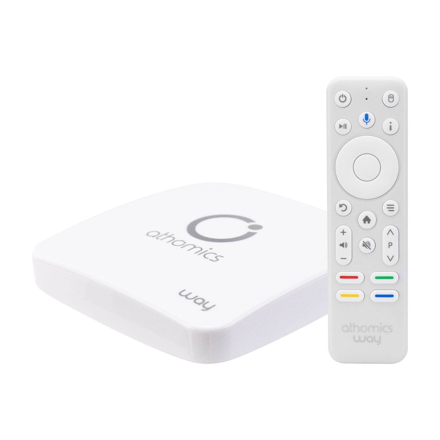 Receptor Athomics Way Quad-Core - Vai Veloz Comércio