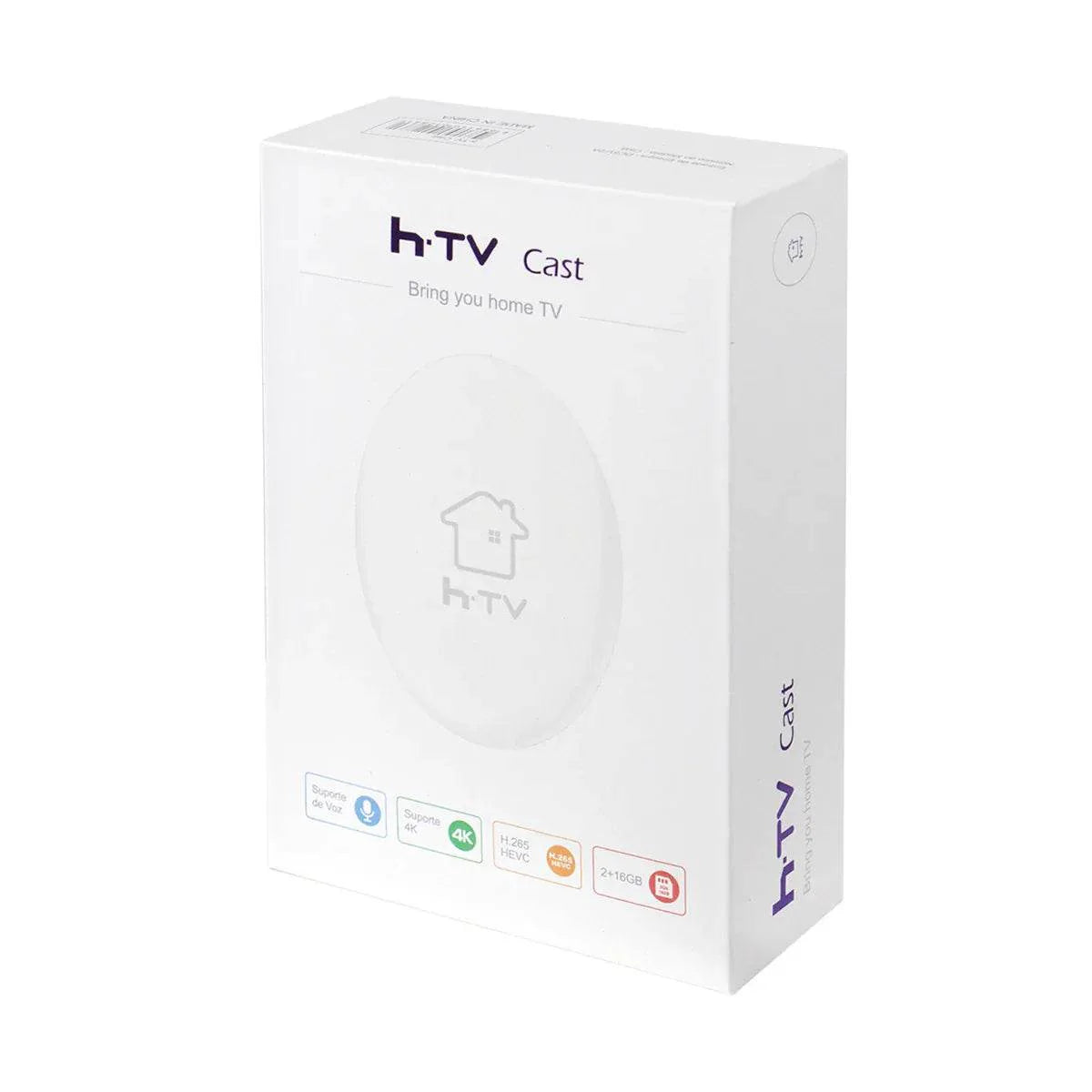 Receptor Htv Cast 4K Ultra HD - Vai Veloz Comércio
