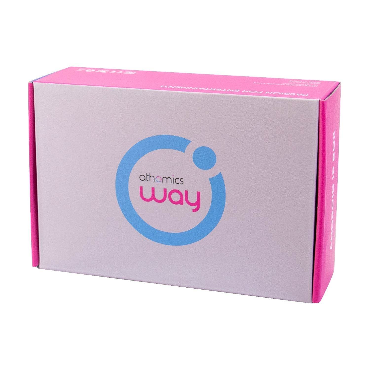 Receptor Athomics Way Quad-Core - Vai Veloz Comércio