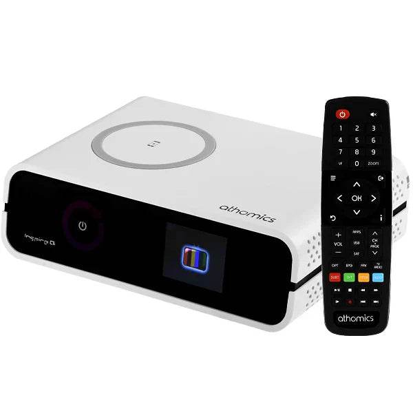 Receptor Athomics Inspire Qi HD Wi-Fi ACM - Vai Veloz Comércio