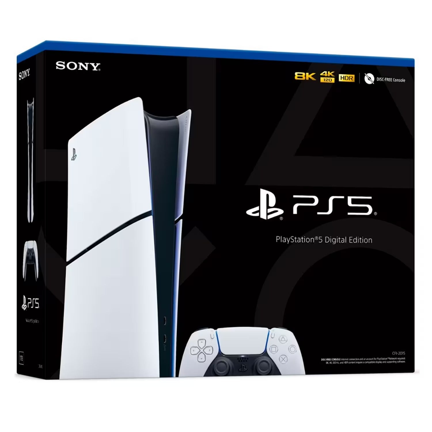 Console Sony PlayStation 5 Slim 4K Edição Digital 1TB SSD USA