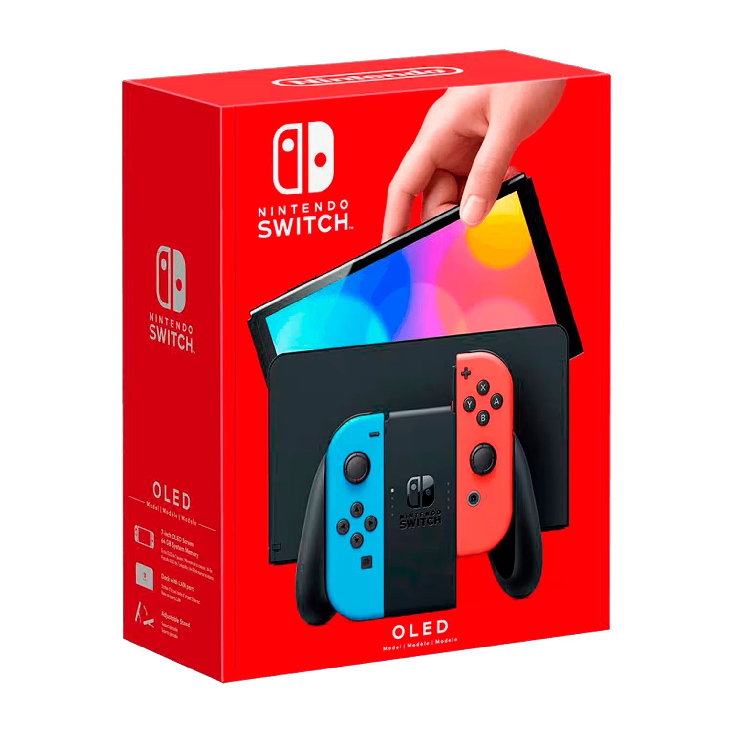 Console Nintendo Switch OLED Neon Model 64GB - HEG-S-KABAA