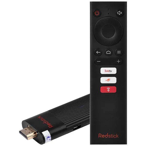 Receptor Redstick 2 4K Full HD Wi-Fi com Comando de Voz - Vai Veloz Comércio